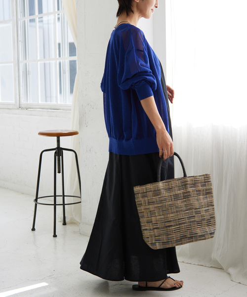 シアー2WAYプルオーバー