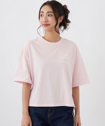【OP:オーピー】レディースバックプリントTシャツ