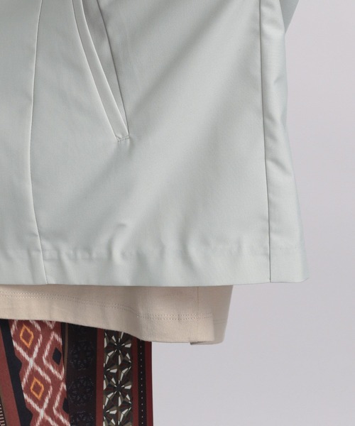 HARE（ハレ）の「BIGドルマンシャツジャケット(HARE)（シャツ/ブラウス・メンズ・ブルー/グレー/ブラック・SMALL/MEDIUM）」の10枚目の写真