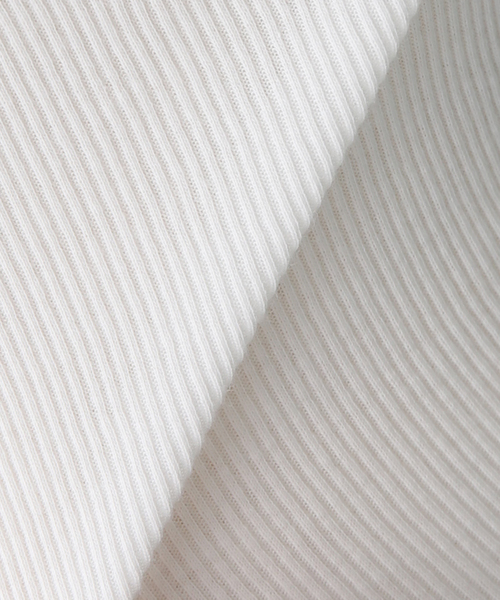 CITYSHOP（シティーショップ）の「SOFT RIB TANK：タンクトップ（タンクトップ・レディース・ライトグレー/ホワイト・FREE）」の12枚目の写真