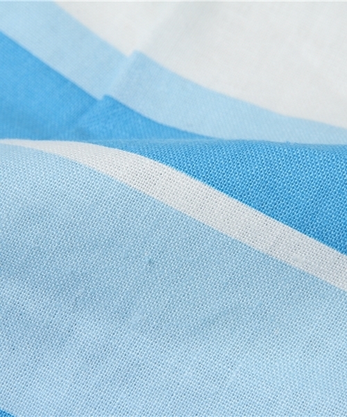 WHITE MOUNTAINEERING（ホワイトマウンテニアリング）の「【WhiteMountaineering】ランダムボーダープリントC/Lショーツ（その他パンツ・レディース・サックスブルー/ネイビー・0）」の6枚目の写真