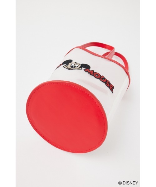 Disney SERIES CREATED by MUS（ディズニーシリーズクリエイテッドバイエムユーエス）の「MD EMBROIDERY MESH バッグ / MICKEY（ハンドバッグ・レディース・ブラック/レッド・FREE）」の7枚目の写真