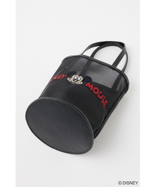 Disney SERIES CREATED by MUS（ディズニーシリーズクリエイテッドバイエムユーエス）の「MD EMBROIDERY MESH バッグ / MICKEY（ハンドバッグ・レディース・ブラック/レッド・FREE）」の10枚目の写真