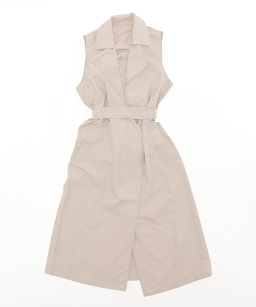 Le temps riche（ルタンリッシュ）の「3WAYスプリングトレンチコート ＜Le temps riche＞（トレンチコート・レディース・グレイッシュベージュ・M/L）」の18枚目の写真