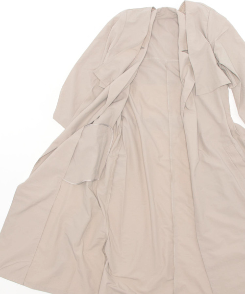 Le temps riche（ルタンリッシュ）の「3WAYスプリングトレンチコート ＜Le temps riche＞（トレンチコート・レディース・グレイッシュベージュ・M/L）」の19枚目の写真