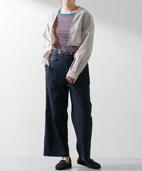 Le temps riche（ルタンリッシュ）の「3WAYスプリングトレンチコート ＜Le temps riche＞（トレンチコート・レディース・グレイッシュベージュ・M/L）」の11枚目の写真