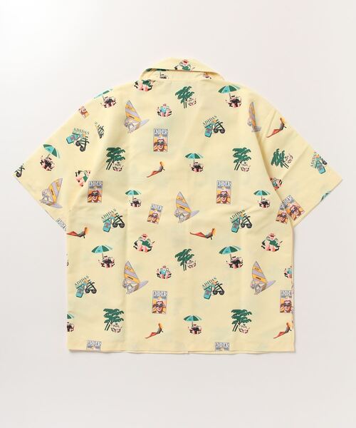 adidas(アディダス)の「オリジナルス 半袖グラフィックシャツ / アディダスオリジナルス adidas Originals(シャツ/ブラウス・レディース・ライトイエロー・X-LARGE/MEDIUM/LARGE/XX-LARGE/X-SMALL/SMALL)」の10枚目の写真