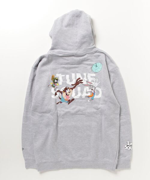Diamond SUPPLY CO.(ダイアモンドサプライ)の「Diamond Supply Co./ダイアモンド オーバーサイズ バックプリントパーカー D21DMPF308(パーカー・メンズ・グレー/ブラック・L/XL)」の3枚目の写真