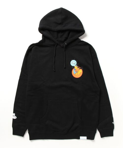 Diamond SUPPLY CO.(ダイアモンドサプライ)の「Diamond Supply Co./ダイアモンド オーバーサイズ バックプリントパーカー D21DMPF308(パーカー・メンズ・グレー/ブラック・L/XL)」の5枚目の写真