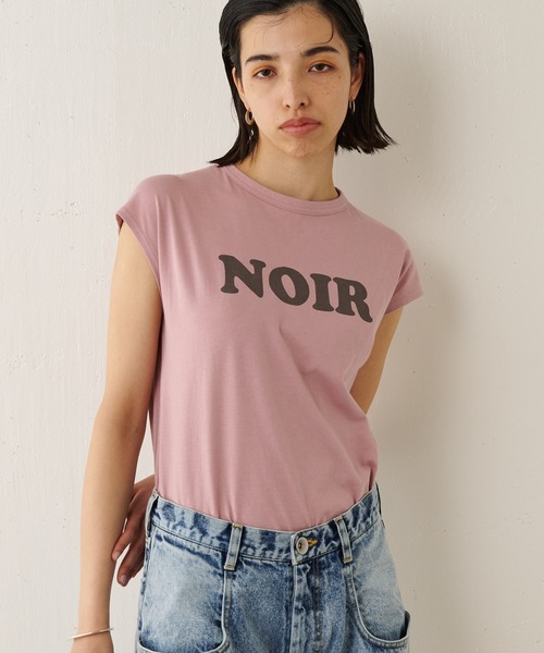 Whim Gazette（ウィムガゼット）の「NOIRノースリーブカットソー（Tシャツ/カットソー・レディース・カーキ/ピンク/オフホワイト・FREE）」の13枚目の写真