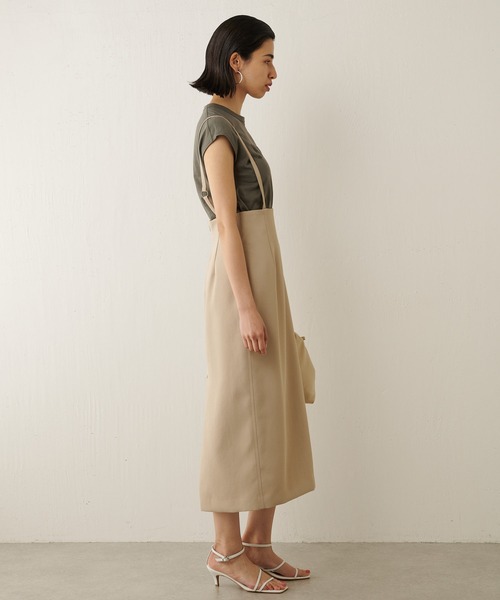 Whim Gazette（ウィムガゼット）の「NOIRノースリーブカットソー（Tシャツ/カットソー・レディース・カーキ/ピンク/オフホワイト・FREE）」の21枚目の写真