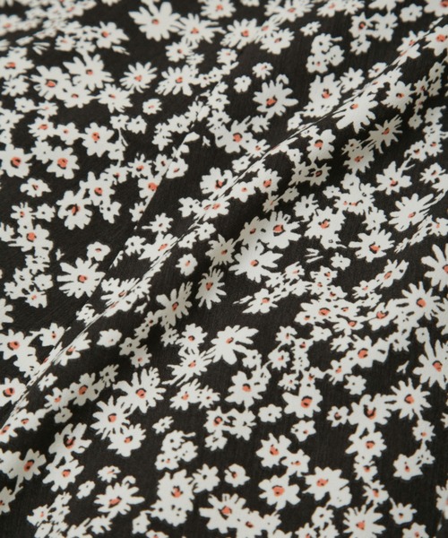 NANO universe（ナノユニバース）の「LB.03/フラワーマーメイドスカート（スカート・レディース・ブラック/グリーン・S/M）」の7枚目の写真