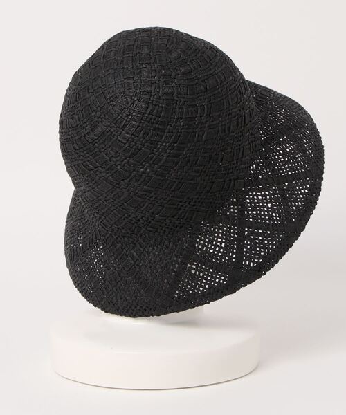 mimis（ミイーミイーズ）の「ペーパークロスバケットハット（ハット・レディース・ブラック/ライトブラウン/ナチュラル・FREE）」の5枚目の写真