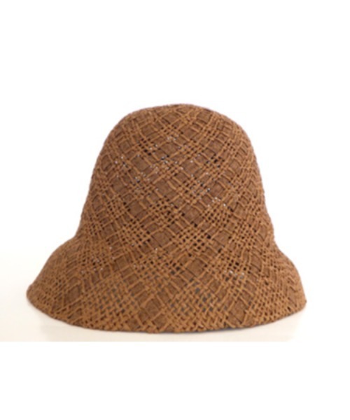 mimis（ミイーミイーズ）の「ペーパークロスバケットハット（ハット・レディース・ブラック/ライトブラウン/ナチュラル・FREE）」の8枚目の写真