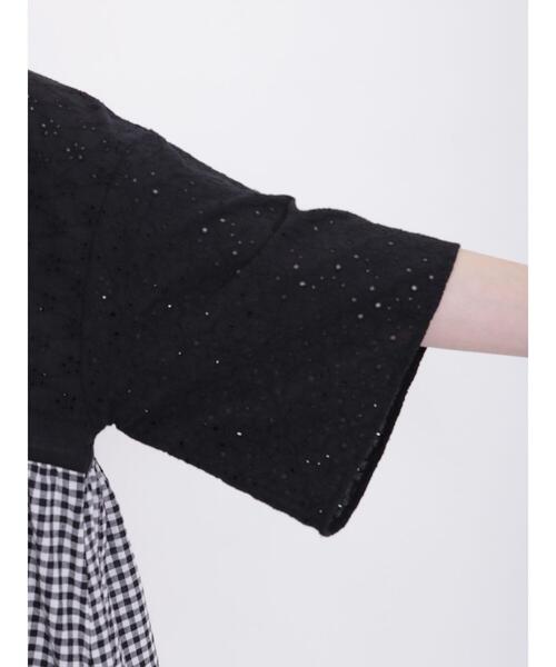 Samansa Mos2(サマンサ モスモス)の「【Lace collection】オーバーレース切替ワンピース(ワンピース・レディース・オフホワイト/ブラック・F)」の22枚目の写真