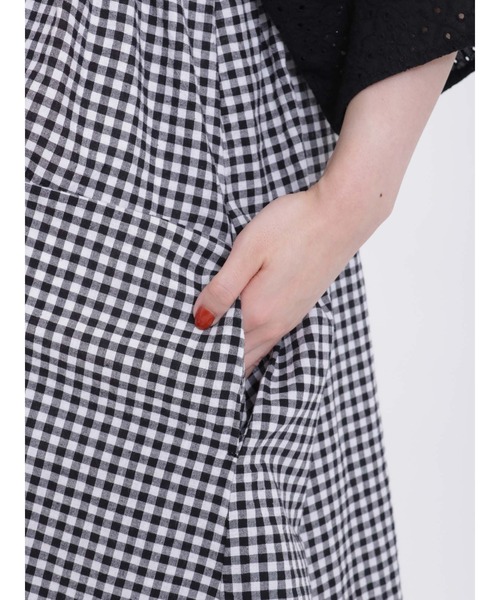 Samansa Mos2(サマンサ モスモス)の「【Lace collection】オーバーレース切替ワンピース(ワンピース・レディース・オフホワイト/ブラック・F)」の11枚目の写真