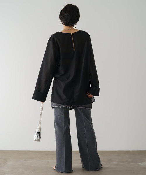 Loungedress - LOUNGEDRESS  深Vブラウス LOUNGEDRESS（ラウンジドレス）の「深Vブラウス（Tシャツ
