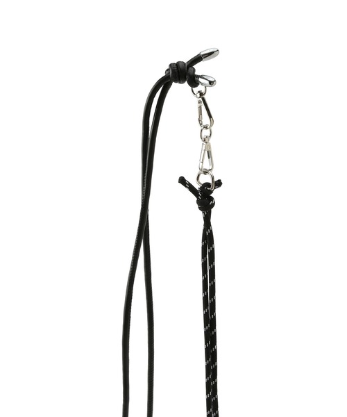 JUNRED(ジュンレッド)の「メッシュ巾着バッグ(ショルダーバッグ・メンズ・ブラック・FREE)」の6枚目の写真