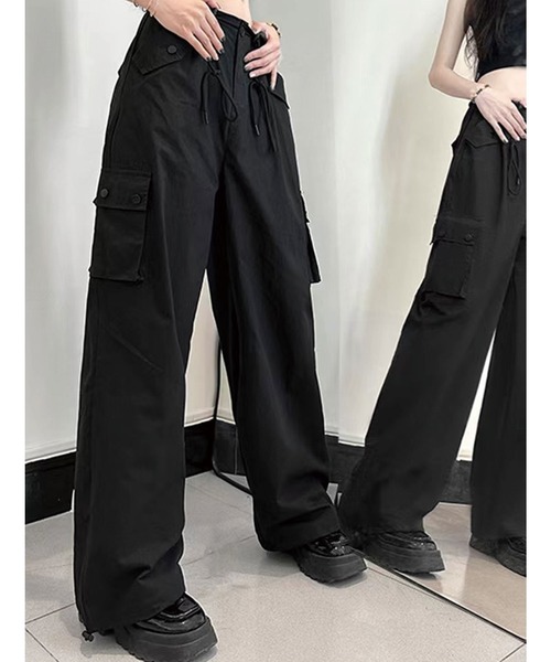 CORNERS(コーナーズ)の「カラーカーゴパンツ(カーゴパンツ・レディース・ブラック/ピンク/グリーン/ベージュ系その他・M/L)」の12枚目の写真