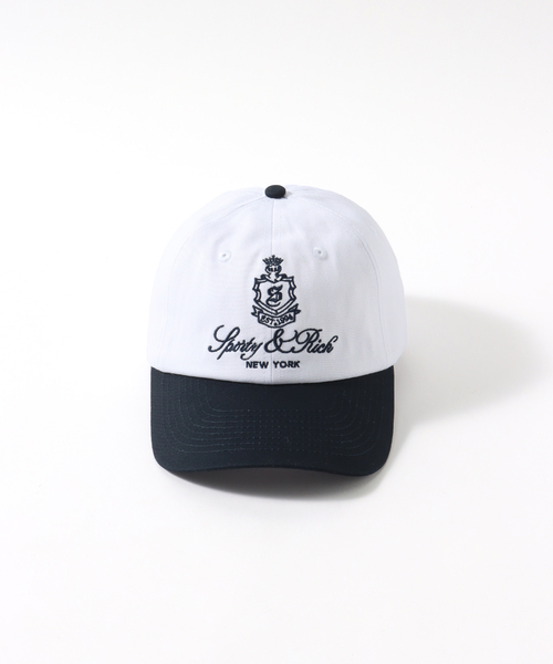 SPORTY&RICH(スポーティアンドリッチ)の「【SPORTY&RICH / スポーティアンドリッチ】VENDOME HAT(キャップ・メンズ・ホワイト・FREE)」の3枚目の写真