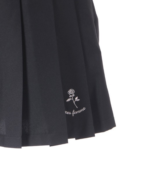 axes femme(アクシーズファム)の「刺繍入プリーツキュロット(その他パンツ・レディース・ブラック/グレー/キナリ・FREE)」の19枚目の写真