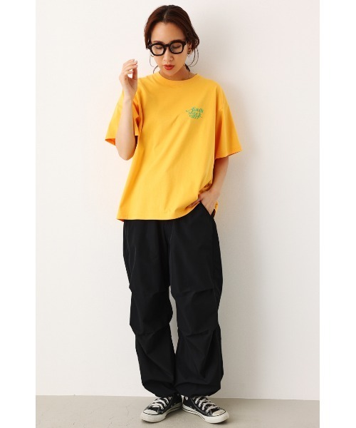 RODEO CROWNS WIDE BOWL(ロデオクラウンズワイドボウル)の「ALWAYSロゴTシャツ(Tシャツ/カットソー・レディース・オフホワイト/オレンジ/ブルー/ブラック・FREE)」の9枚目の写真