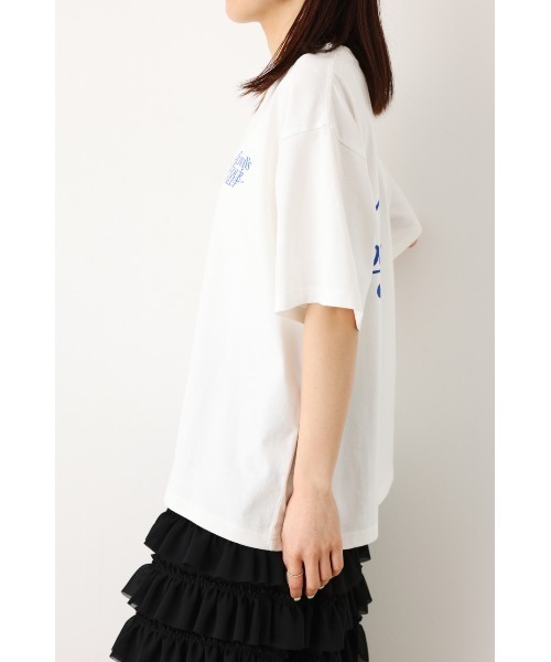 RODEO CROWNS WIDE BOWL(ロデオクラウンズワイドボウル)の「ALWAYSロゴTシャツ(Tシャツ/カットソー・レディース・オフホワイト/オレンジ/ブルー/ブラック・FREE)」の15枚目の写真
