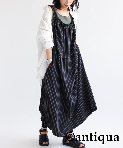 コクーンシルエットワンピース（ワンピース）｜antiqua（アンティカ）