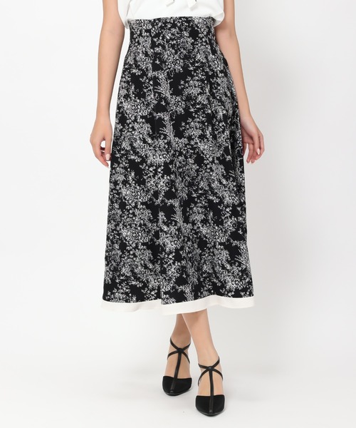 MISCH MASCH(ミッシュマッシュ)の「■2023春夏新作■トワルドジュイ裾トリミングスカート/MM327225(スカート・レディース・ホワイト/ブルー/ブラック・M/S)」の10枚目の写真