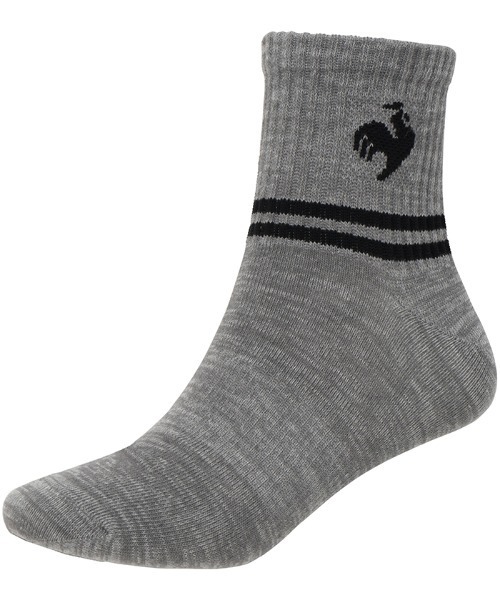 le coq sportif（ルコックスポルティフ）の「3Pショートソックス（ソックス/靴下・メンズ・ベージュ/レッド・25-27/22-24）」の8枚目の写真