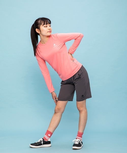 le coq sportif（ルコックスポルティフ）の「3Pショートソックス（ソックス/靴下・メンズ・ベージュ/レッド・25-27/22-24）」の9枚目の写真