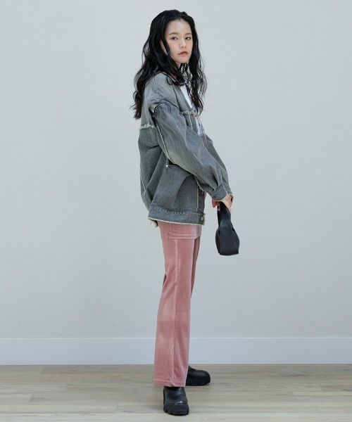 FOREVER 21（フォーエバー トゥエンティーワン）の「サイドゴアショートブーツ（ブーツ・レディース・ブラック・23cm/24cm/24.5cm）」の18枚目の写真