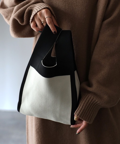 Riberry（リベリー）の「柄アソートミニニットバッグ（ハンドバッグ