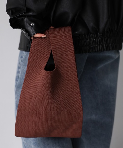 Riberry（リベリー）の「柄アソートミニニットバッグ（ハンドバッグ・レディース・ブラック系2/ブラック系1/ブラック系3/ホワイト/C/H/M/G/A/F/L/B/D/J/N/X/W/V・FREE）」の18枚目の写真