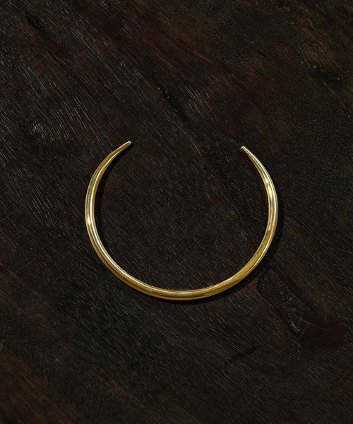 ADAM ET ROPE'(アダムエロペ)の「メタルカーブチョーカー(チョーカー・レディース・シルバー/ゴールド・FREE)」の2枚目の写真