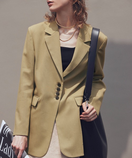 ADAM ET ROPE'(アダムエロペ)の「メタルカーブチョーカー(チョーカー・レディース・シルバー/ゴールド・FREE)」の8枚目の写真