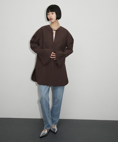 ADAM ET ROPE'(アダムエロペ)の「メタルカーブチョーカー(チョーカー・レディース・シルバー/ゴールド・FREE)」の10枚目の写真