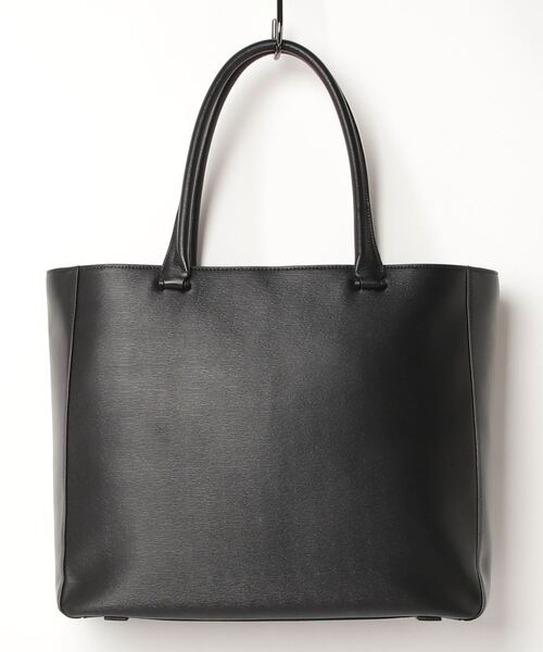 Paul Smith（ポールスミス）の「ストローグレインレザー トートバッグ / 873932 N542（トートバッグ・メンズ・ブラック/ダークブラウン・FREE）」の9枚目の写真