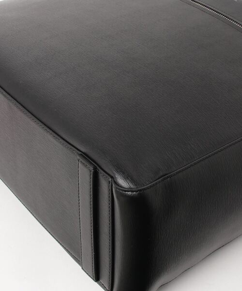 Paul Smith（ポールスミス）の「ストローグレインレザー トートバッグ / 873932 N542（トートバッグ・メンズ・ブラック/ダークブラウン・FREE）」の10枚目の写真