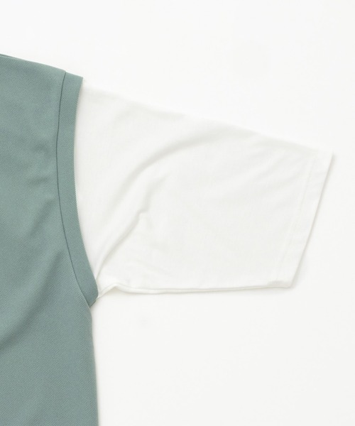 URBAN COLLECTION（アーバンコレクション）の「梨地フェイクベストレイヤードTシャツ（Tシャツ/カットソー・メンズ・ミント/ネイビー/ベージュ・XL/M/L）」の6枚目の写真