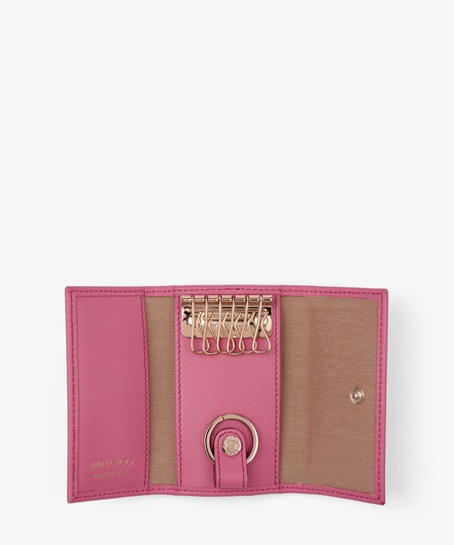 JIMMY CHOO（ジミーチュウ）の「NEPTUNE（キーホルダー・レディース・ピンク・ONE SIZE）」の4枚目の写真