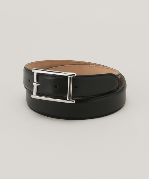 AP STUDIO(エーピーストゥディオ)の「*【ATELIER AMBOISE/アトリエ アンボワーズ】plate buckle belt (silver)(ベルト・レディース・ブラック・FREE)」の8枚目の写真