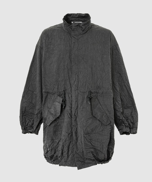 DIGAWEL(ディガウェル)の「Loose coat (crease finish)(その他アウター・メンズ・カーキ/サンドベージュ/グレー・2)」の2枚目の写真