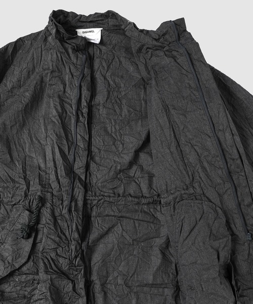 DIGAWEL(ディガウェル)の「Loose coat (crease finish)(その他アウター・メンズ・カーキ/サンドベージュ/グレー・2)」の12枚目の写真