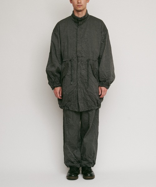 DIGAWEL(ディガウェル)の「Loose coat (crease finish)(その他アウター・メンズ・カーキ/サンドベージュ/グレー・2)」の7枚目の写真