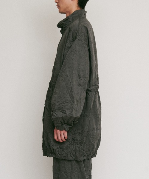 DIGAWEL(ディガウェル)の「Loose coat (crease finish)(その他アウター・メンズ・カーキ/サンドベージュ/グレー・2)」の9枚目の写真