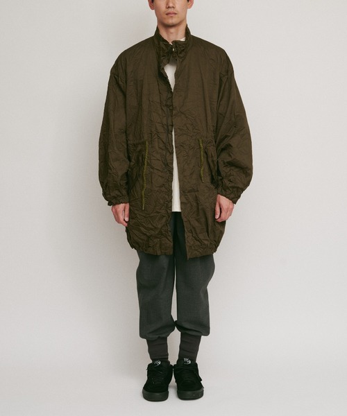 DIGAWEL(ディガウェル)の「Loose coat (crease finish)(その他アウター・メンズ・カーキ/サンドベージュ/グレー・2)」の5枚目の写真