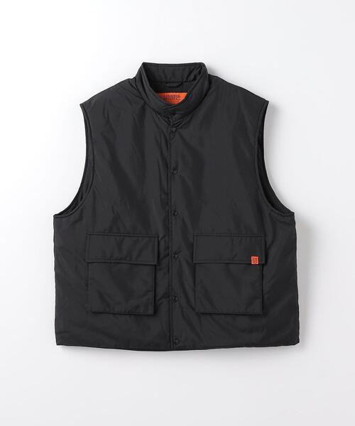 UNIVERSAL OVERALL(ユニバーサルオーバーオール)の「【別注】<UNIVERSAL OVERALL>TJ EX ベスト 140cm-160cm(ブルゾン・キッズ・オリーブ/ブラック・M(140-150cm)/L(160cm))」の2枚目の写真