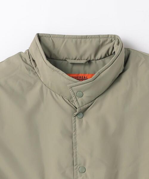 UNIVERSAL OVERALL(ユニバーサルオーバーオール)の「【別注】<UNIVERSAL OVERALL>TJ EX ベスト 140cm-160cm(ブルゾン・キッズ・オリーブ/ブラック・M(140-150cm)/L(160cm))」の4枚目の写真