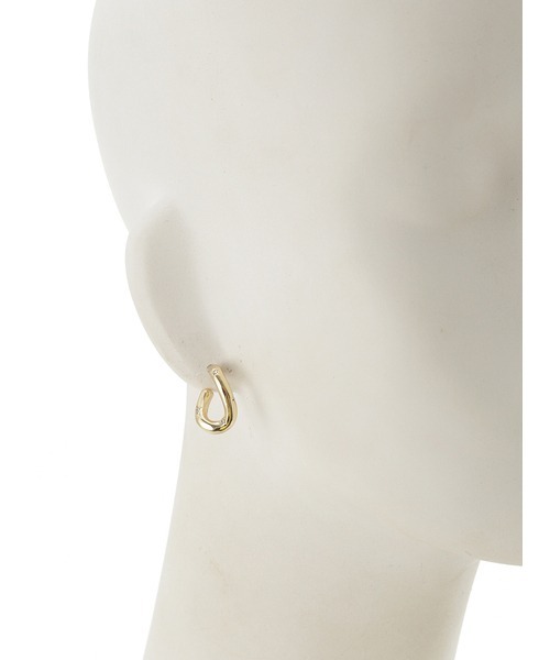 SNIDEL（スナイデル）の「ストーンフープピアス（ピアス（両耳用）・レディース・ゴールド/シルバー・FREE）」の7枚目の写真